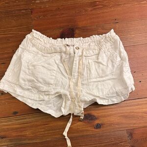 Juicy Couture Cream Cargo Shorts